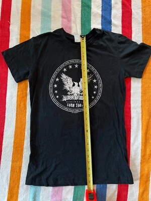 £16.44 • Buy Alter Bridge Blackbird Tour 2007 Rock  Band Concert T Shirt Large L Junior Fit