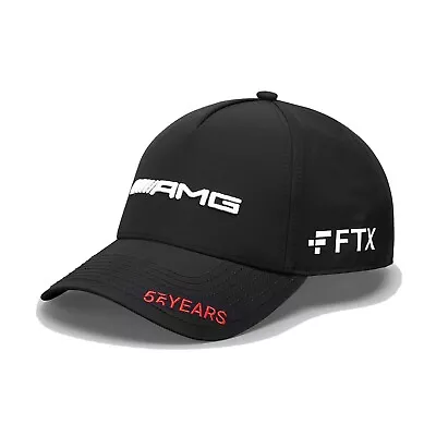 Mercedes AMG 55 Years Petronas F1 Formula One Team Cap George Russell Black Hat • £40