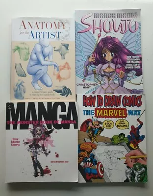 Drawing Book Collection - Marvel Manga Anatomy For The Artist • £1.99