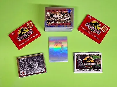 1993 Topps Jurassic Park Base & Chase You Pick The Card Finish Your Set • $4.47