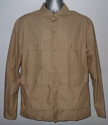 $34.99 • Buy Zara Safari Jacket Field Military Coat Cargo Travel Pockets Mens M Photographer