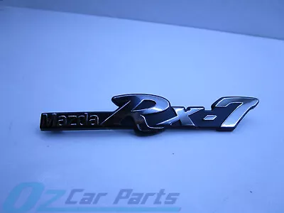 GENUINE GUARD BADGE EMBLEM FOR MAZDA RX-7 Series 3 FENDER BADGE 1983-1985 NEW  • $105