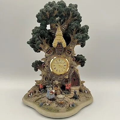 Jon Herbert Father Time Clock Hokus Pokus 1994 Halloween Signed Witch Cauldron • $25.99