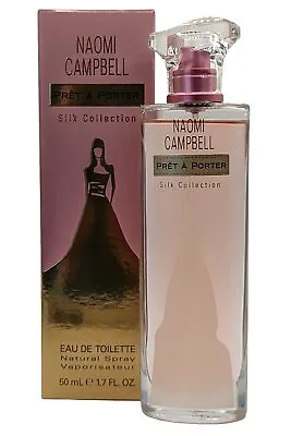 Naomi Campbell Pret A Porter Silk Collection EDT Spray 50ml Womens Fragrance • £17.19
