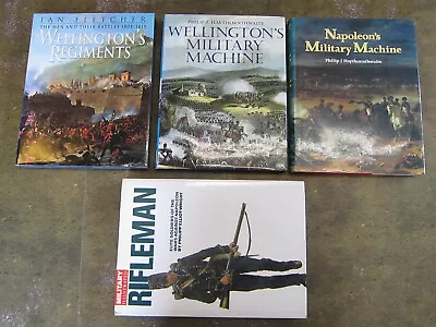 NAPOLEONIC WARS BUNDLE JOBLOT X 4 WELLINGTON NAPOLEON MILITARY MACHINE RIFLES • £11.99