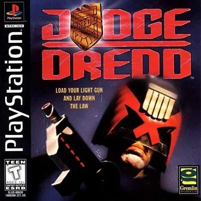 Judge Dredd PS1 Great Condition Complete Fast Shipping • $32.74