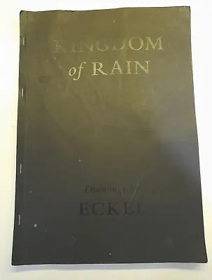 £200 • Buy Rare Out Of Print  Eckel - Kingdom Of Rain  Tattoo Flash Sketch Book NOT MACHINE