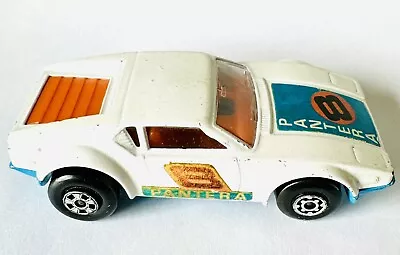 Vintage Matchbox Superfast De Tomaso Pantera No.8 Diecast England 1975 • $8.99