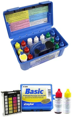 $192.86 • Buy Taylor K2006 Complete Swimming Pool Chlorine Test Kit W/Additional Basic Kit