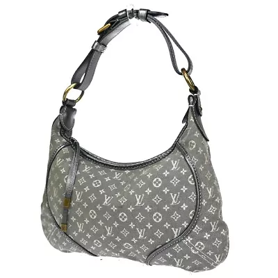 LOUIS VUITTON Manon PM Hand Bag Monogram Mini Lin Canvas Leather M95620 32EA057 • $398