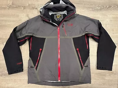 Mountain Hardwear Conduit Soft Shell Full Zip Hooded Ski Jacket Mens Size L • $75