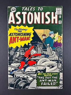 $150 • Buy Tales To Astonish #40 ; VG/FN