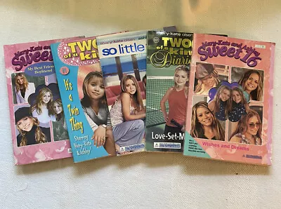 MARY-KATE & ASHLEY 5 BOOKS (Free Shipping) • $8.89