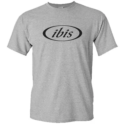 Ibis Bicycle Bikes Logo Men's Grey T-shirt Size S To 5XL • $20.99