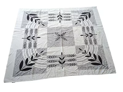 Vintage Mid-Century Modern  California Hand Prints  Tablecloth- Black & White  • $30