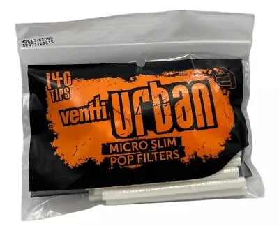 Ventti Urban Menthol Micro Slim Pop Filter Tips Paper 140 Count • $3.83