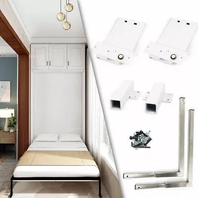 Horizontal Murphy Wall Bed Heavy Duty Bed Support For Twin /Queen Size Bed USA • $71.82