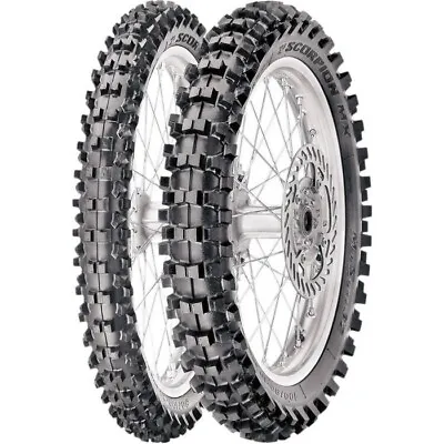 Pirelli MX32 Mid-Soft 10 In. Front & Rear Dirtbike Tire Set - CRF50F/TTR50/XR50R • $83.99