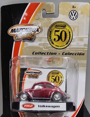 Matchbox Collectibles 50th  1962 VW Volkswagen Beetle Rag Top • $9.99