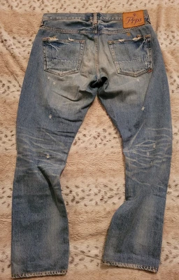 £169.95 • Buy PRPS Mainline 32 Waist Aged Stone Wash Denim Jeans Japan Made Rare RRP £495