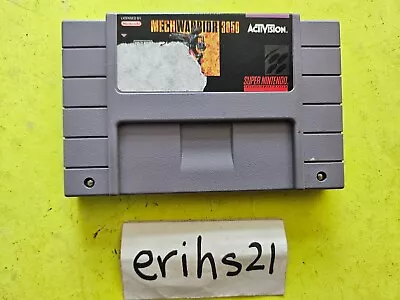 MechWarrior 3050 (Super Nintendo Entertainment System 1995) SNES Game • $18.99