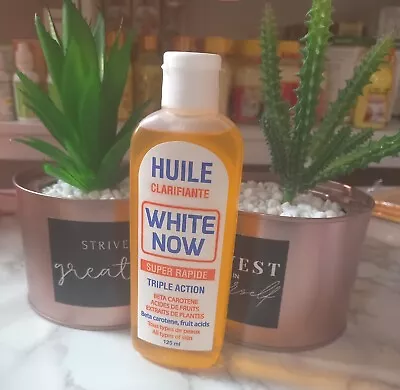 Huile Clarifianre White Now Lightening Super Rapid Oil 125ml • $16