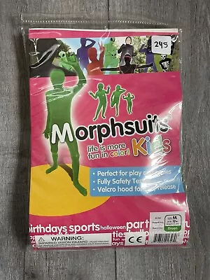 Morphsuits Kids Green Halloween Suit Costume Kids Size M • $12.99