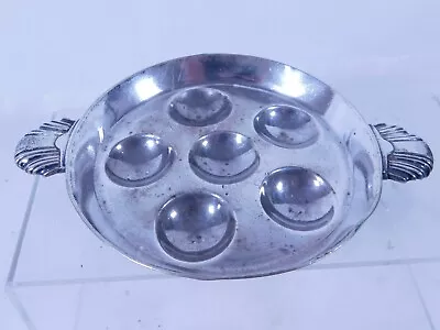 Mappin & Webb Silver Plate Escargots Snail Twin Handle Dish / Bowl ~ W29774 • $12.43