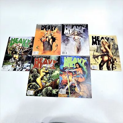 Heavy Metal Magazine Lot Of 6 Issues 2000 • $9.99