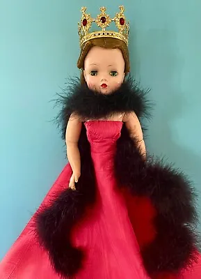 Vintage Original Madame Alexander Cissy Portrait Doll Marabou Boa Wrap Stole • $14.39