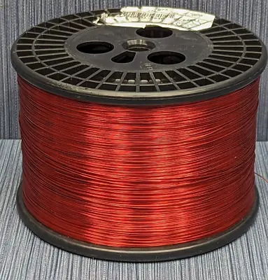 Spool Of Wire 24SNSR 24 AWG Magnet Wire Enameled Copper Wire 12.0 Lb 5oz • $499.99