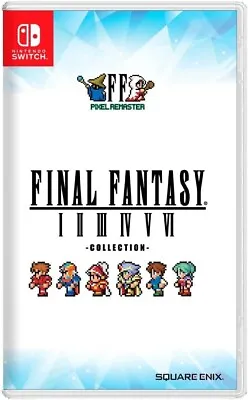 $184 • Buy Final Fantasy I-VI Pixel Remaster (Full English Cover) Nintendo Switch New Seal
