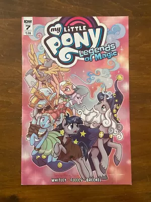 MY LITTLE PONY: LEGENDS OF MAGIC #7 (IDW 2017) VG-F Cover B • $3