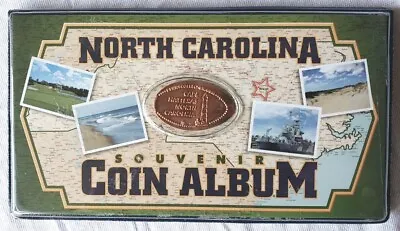 North Carolina Souvenir Elongated Penny Coin Album Cape Hatteras 36 Pockets • $14.95