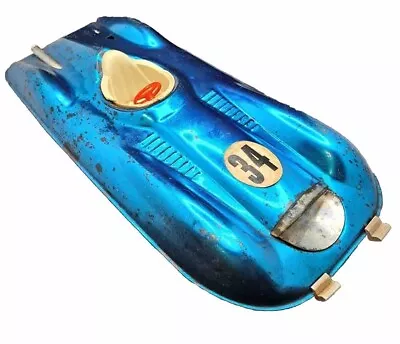 Vintage Mobilgas Bonneville Salt-Flats Race Car Rare In Blue • $115