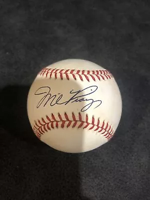 Mike Piazza AUTO BASEBALL Official NL Bill White Ball - LA Dodgers Mets • $59.99