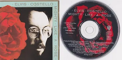 Elvis Costello Mighty Like A Rose  CD VGC Made In Germany • $5.99