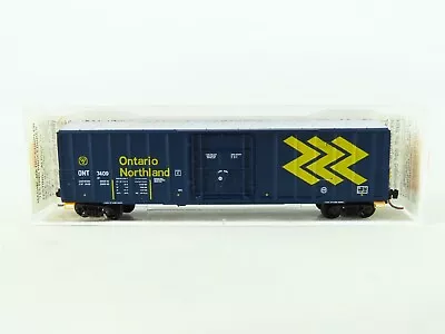 N Scale Micro-Trains MTL 27040 ONT Ontario Northland 50' Plug Door Box Car 7409 • $29.95