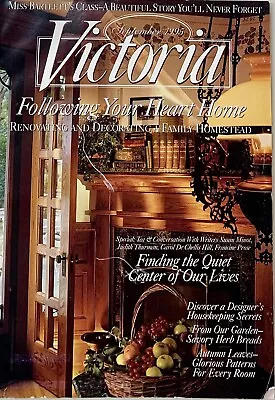 September 1995 VICTORIA Magazine Volume 9 No.9 Acceptable Condition • $14