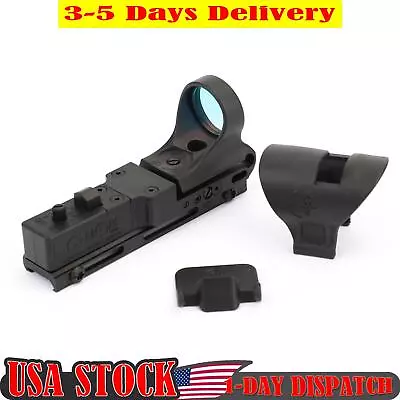 C-MORE Red Dot Reflex Sight Railway Tactical Scope Adjustable Optics Scope Sight • $50.73