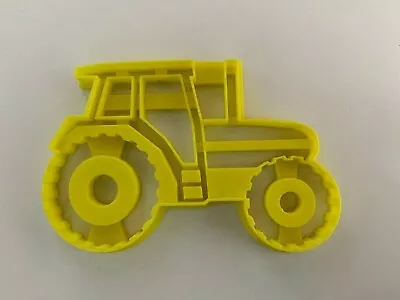 Tractor 3D Printed Cookie Cutter Stamp Baking Shape Tool • £4.95