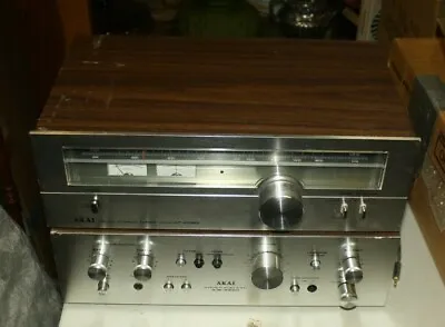 Vintage Akai At-2250 & Am-2200 Tuner & Amplifier Combo Free Shipping • $1199.99