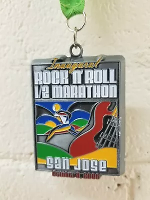 2006 San Jose Rock N' Roll Half Marathon Series Running Finisher Medal Inaugural • $14.99