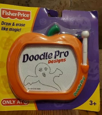 New Fisher Price Doodle Pro Doodle Designs Pumpkin Halloween Retired  • $19.95