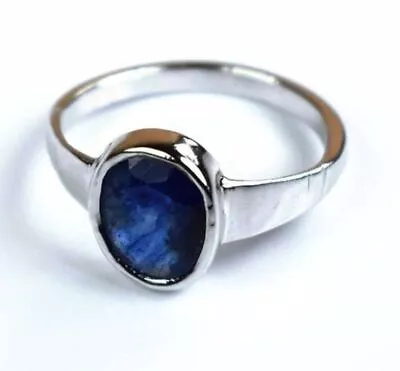 Oval Tanzanite Quartz 925 Sterling Silver Ring Mother's Day Jewelry MP-1169 • $16.31