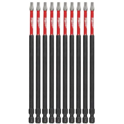 Milwaukee Tool 48-32-4246 Shockwave 6  Impact Torx T25 Power Bits (10 Pk) • $28.51