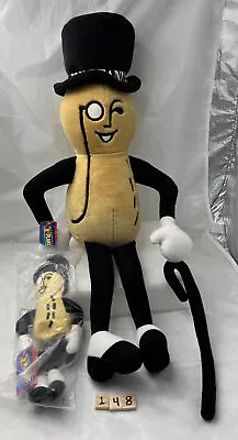 VTG 1991 Mr. Peanut Plush Stuffed Doll With Cane 25” Planters + Beany Mr Peanut • $24
