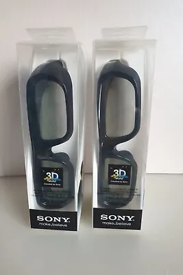 £29.99 • Buy 2 X Brand New Genuine Sony Bravia 3D Glasses TDG BR250 For Use With 3D TV BNIB