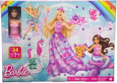 Barbie Dreamtopia Advent Calendar Barbie December Toy Advent • £20