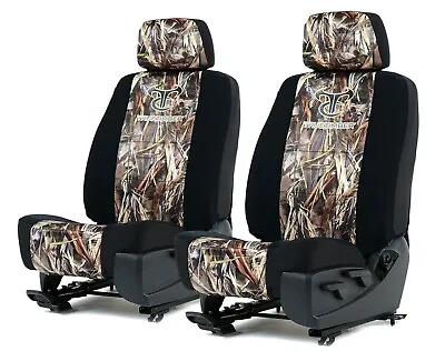 NEOPRENE CAMO UNIVERSAL FIT SEAT COVERS For A Pair Of Low Back Bucket Seats  • $49